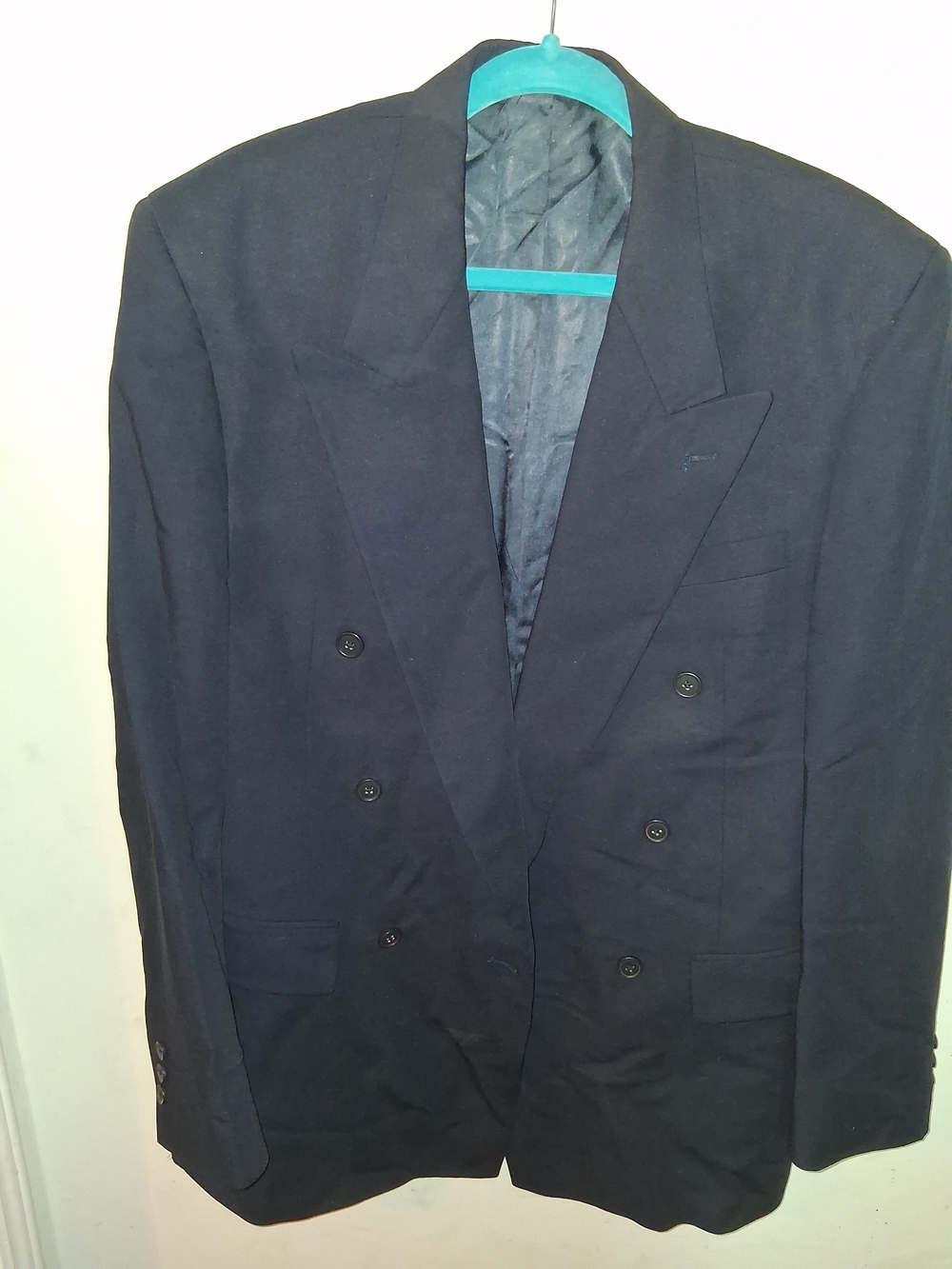Givenchy Double-Breasted Black Suit Blazer
